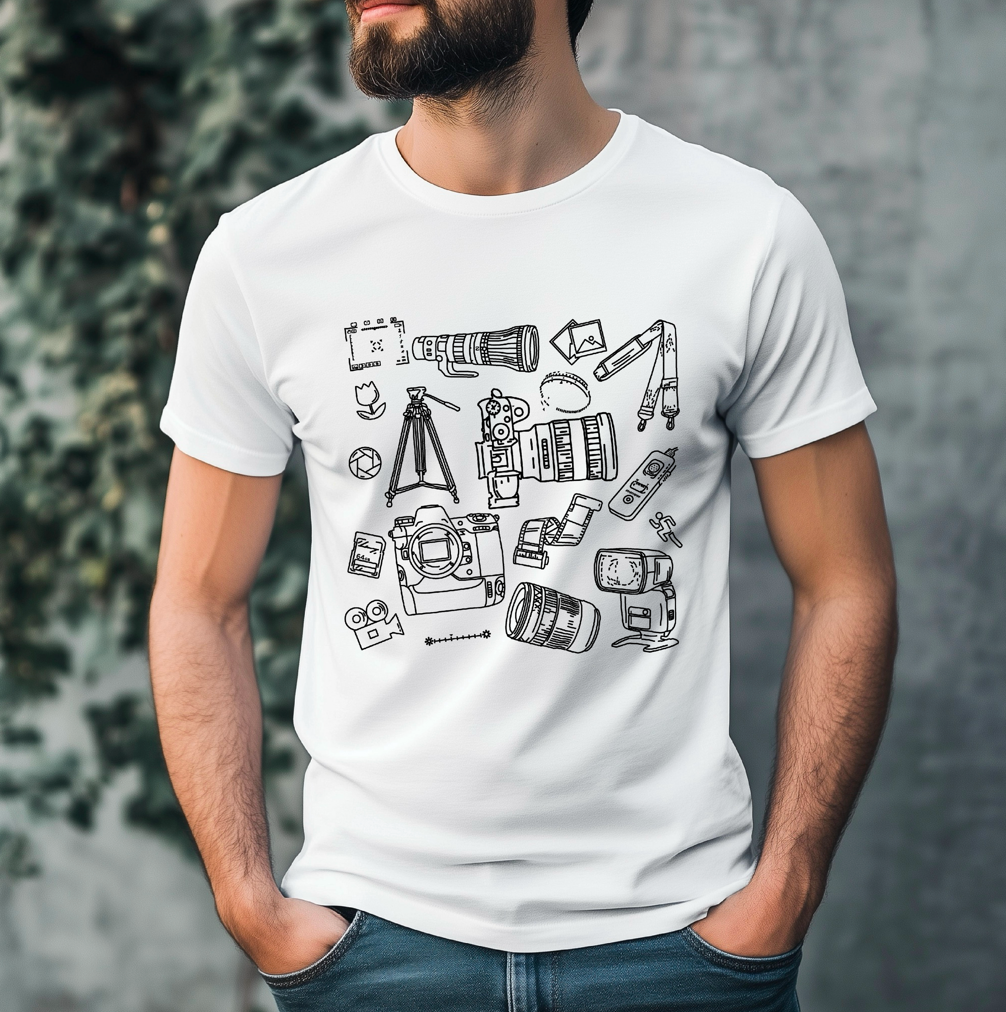 Photographer Shirt | Unique Gifts for Photography Enthusiasts, Travel Apparel & Accessories, Camera Lover Gift Ideas