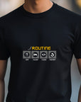 Developer Routine Shirt, Eat Sleep Code Repeat Tee, Funny Programmer T-Shirt, Software Engineer Gift, Coding Unisex Shirt