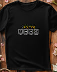 Developer Routine Shirt, Eat Sleep Code Repeat Tee, Funny Programmer T-Shirt, Software Engineer Gift, Coding Unisex Shirt