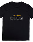 Developer Routine Shirt, Eat Sleep Code Repeat Tee, Funny Programmer T-Shirt, Software Engineer Gift, Coding Unisex Shirt