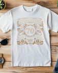 Living Legend 1955 - 70th Birthday T-Shirt, Perfectly Matured Classic Blend, Funny 70th Gift for Dad, 70th Gifts for Men, 70th T-Shirt