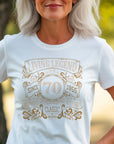 Living Legend 1955 - 70th Birthday T-Shirt, Perfectly Matured Classic Blend, Funny 70th Gift for Dad, 70th Gifts for Men, 70th T-Shirt