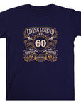 Living Legend 1965 - 60th Birthday T-Shirt, Perfectly Matured Classic Blend, Funny 60th Gift for Dad, 60th Gifts for Men, 60th T-Shirt