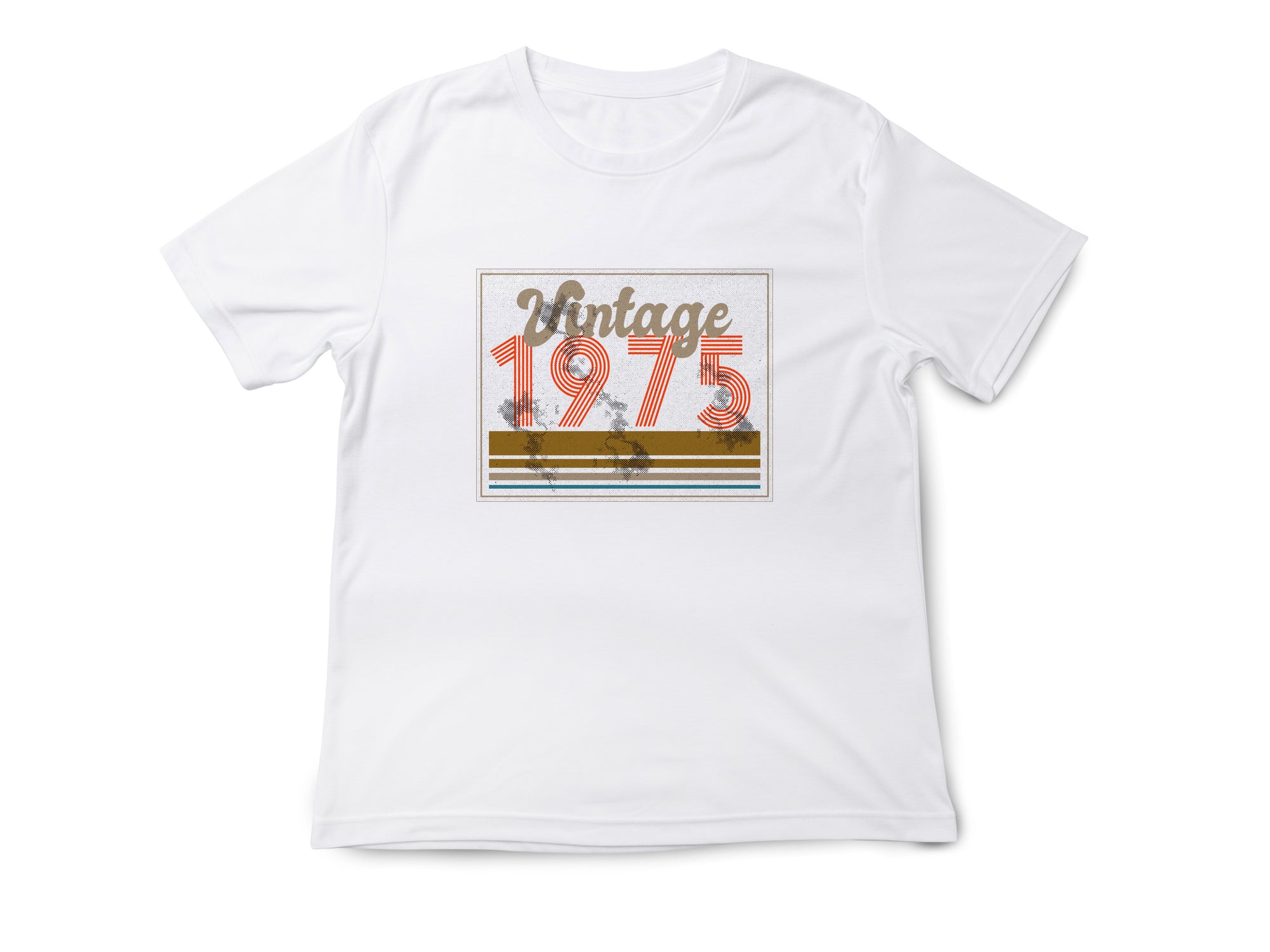 1975 Vintage PR-ET T-Shirt, 50th Birthday Gift for Men, Funny 50th Gift for Dad, 50th T-Shirt