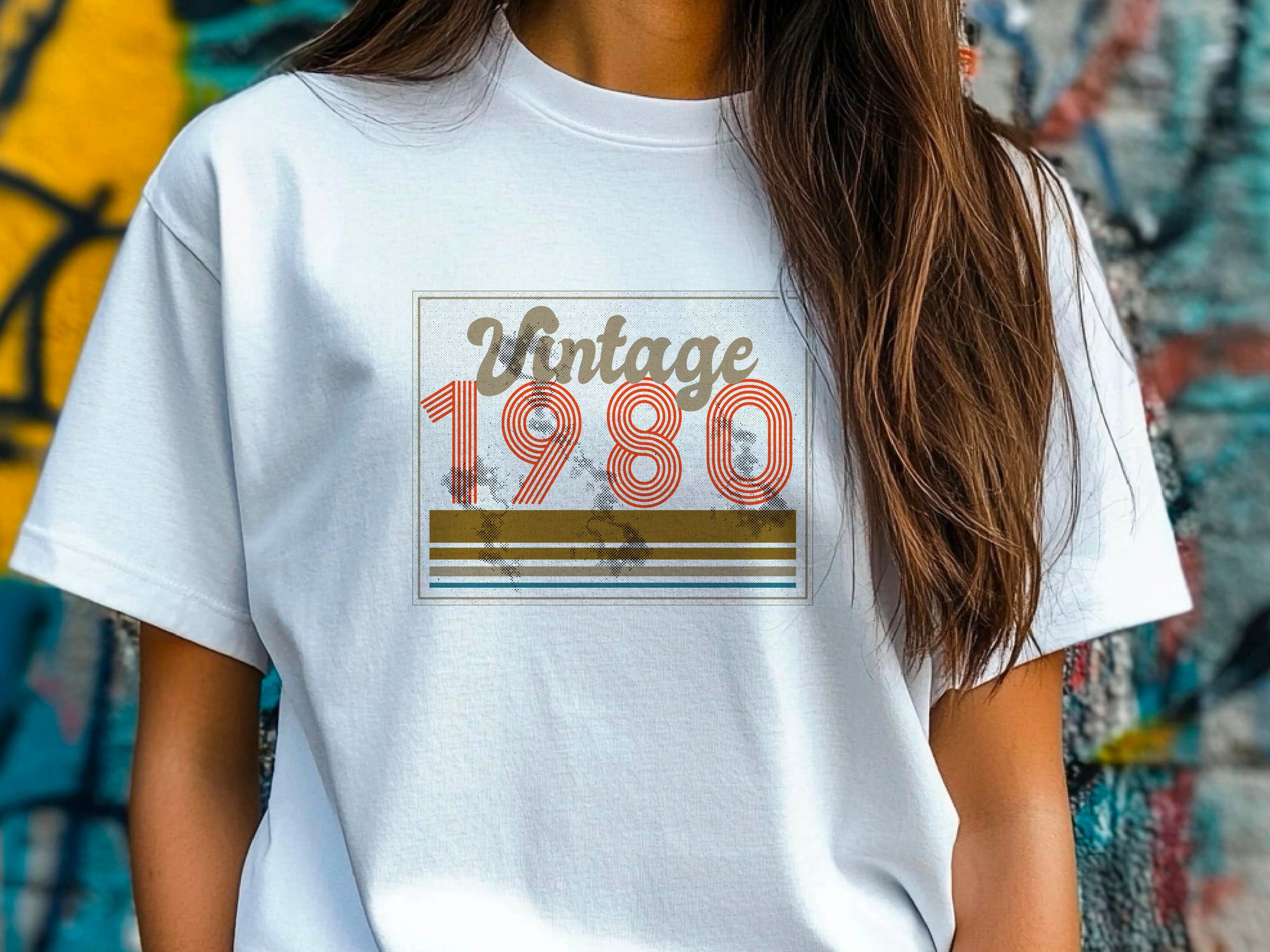 Vintage 1980 - 45th Birthday T-Shirt, PR ET Edition, Funny 45th Gift for Dad, 45th Gifts for Men, 45th T-Shirt
