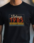 1985 Vintage PR ET - 40th Birthday T-Shirt, Funny 40th Gift for Dad, 40th Gifts for Men, 40th T-Shirt