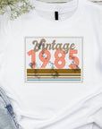 1985 Vintage PR ET - 40th Birthday T-Shirt, Funny 40th Gift for Dad, 40th Gifts for Men, 40th T-Shirt
