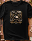Living Legend 1985 - 40th Birthday T-Shirt, Perfectly Matured Classic Blend, Funny 40th Gift for Dad, 40th Gifts for Men, 40th T-Shirt