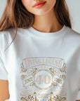 Living Legend 1985 - 40th Birthday T-Shirt, Perfectly Matured Classic Blend, Funny 40th Gift for Dad, 40th Gifts for Men, 40th T-Shirt