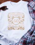 Living Legend 1985 - 40th Birthday T-Shirt, Perfectly Matured Classic Blend, Funny 40th Gift for Dad, 40th Gifts for Men, 40th T-Shirt