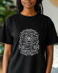 Vintage 1985 - 40th Birthday T-Shirt, Original Quality Limited Edition, Aged to Perfection, Funny 40th Gift for Dad, 40th Gifts for Men