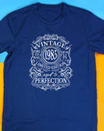 Vintage 1985 - 40th Birthday T-Shirt, Original Quality Limited Edition, Aged to Perfection, Funny 40th Gift for Dad, 40th Gifts for Men
