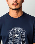 Vintage 1985 - 40th Birthday T-Shirt, Original Quality Limited Edition, Aged to Perfection, Funny 40th Gift for Dad, 40th Gifts for Men