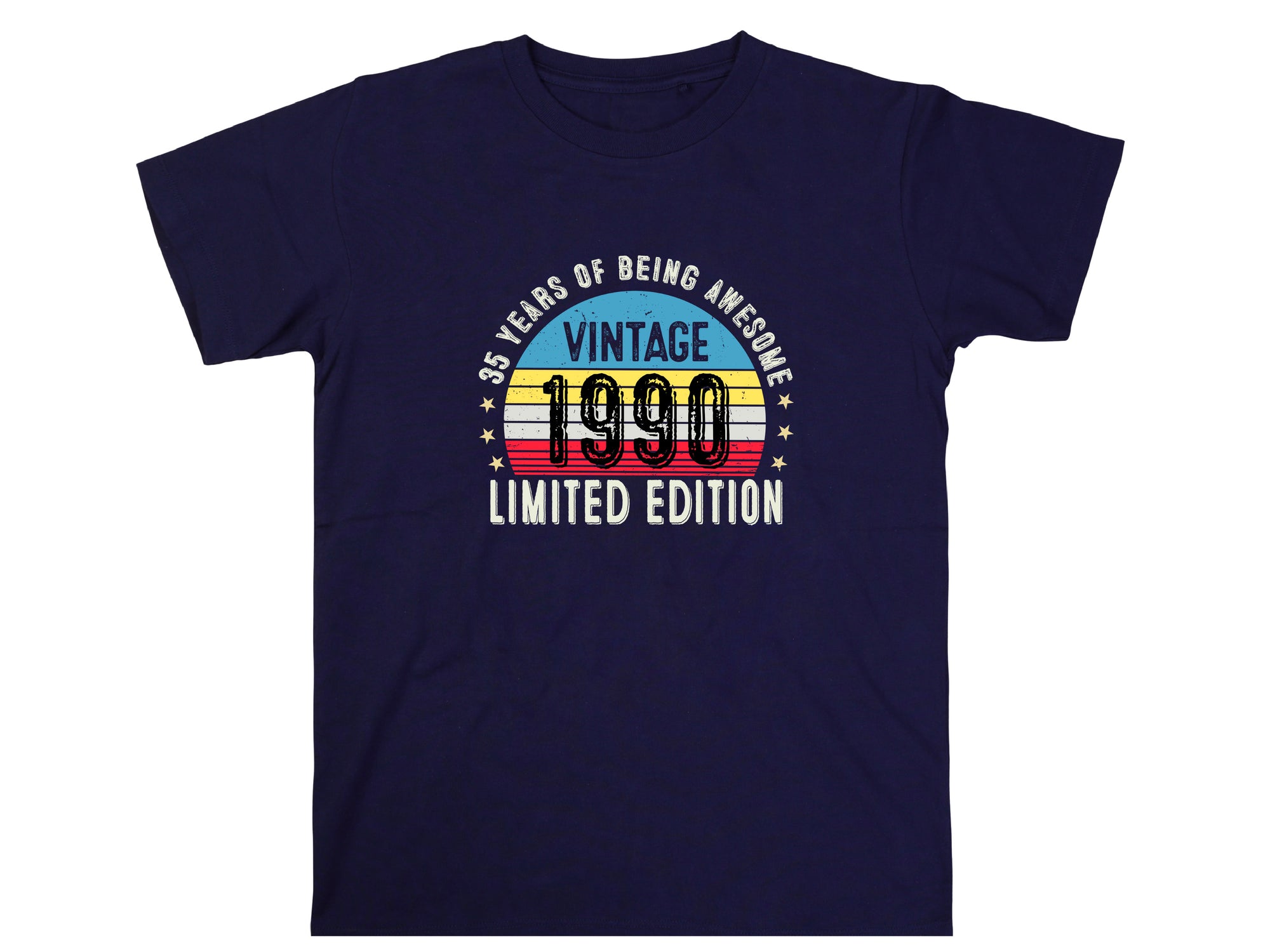 1990 35th Birthday T-Shirt | Funny 35th Gifts for Him, Gifts for Him | Classic 35th T-Shirt for Men