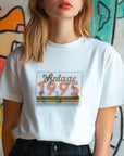 Vintage 1995 - 30th Birthday T-Shirt, PR-ET Design, Funny 30th Gift for Dad, 30th Gifts for Men