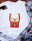 Oktoberfest Woman Costume T-Shirt, Bavarian Dirndl Style Tee, German Beer Festival Shirt, Funny Prost Shirt, Munich Party Outfit