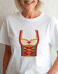 Oktoberfest Woman Costume T-Shirt, Bavarian Dirndl Style Tee, German Beer Festival Shirt, Funny Prost Shirt, Munich Party Outfit