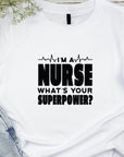 I Am a Nurse Shirt, Funny Nursing T-Shirt, Proud RN Gift Tee, Healthcare Worker Shirt, Medical Unisex Tee