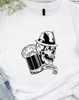 Modern Oktoberfest Shirt, Trendy Bavarian Tee for Women, Edgy Beer Festival Top, Alternative Dirndl T-Shirt, Munich Party Look