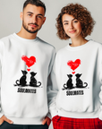 Banksy Inspired Sweatshirt | Printed Love Valentine Sweatshirt | Iconic Art Prints for Trendy Style