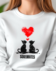 Banksy Inspired Sweatshirt | Printed Love Valentine Sweatshirt | Iconic Art Prints for Trendy Style