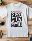 Worlds Best Mummy T Shirt, Best mummy shirt Top, Mothers day gift, gift for mum, soft cotton tee top