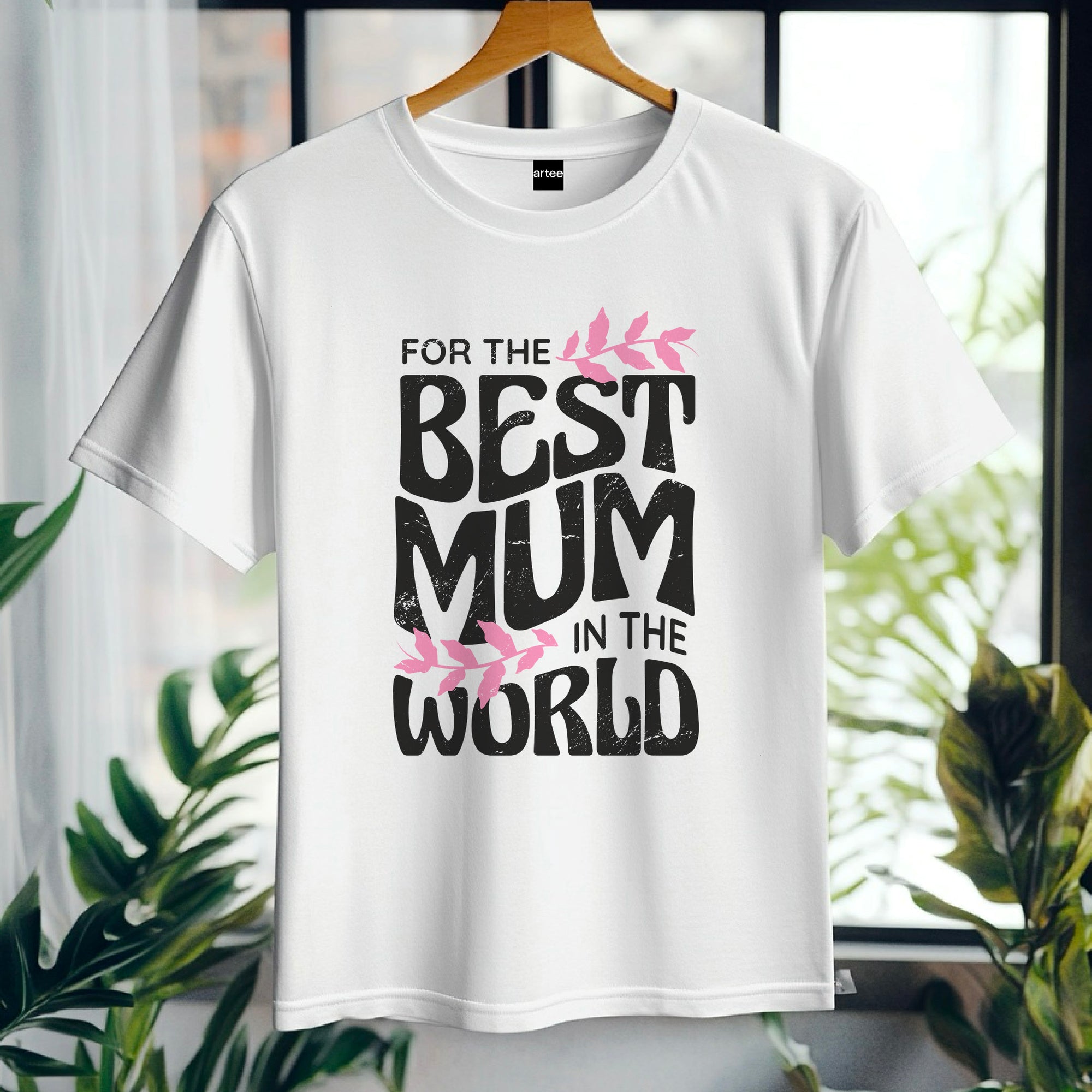 Worlds Best Mummy T Shirt, Best mummy shirt Top, Mothers day gift, gift for mum, soft cotton tee top