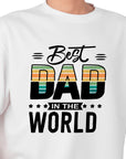 Best Dad in the World Shirt – Funny Fathers Day Gift – Dad T-Shirt from Kids – Gift for Him – Mens Daddy Tee – First Fathers Day
