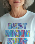 The Best mom ever T-shirt Happy Mother's Day Shirt, Best Mom Ever Shirt, Mom Gift, Mother's Day Shirt, Mother's Day Gift, Mom Shirt