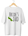 Father of the Bride Shirt – Bride’s Dad T-Shirt – Funny Wedding Tee with Mustache – Gift for Bride’s Father – Green Wedding Shirt