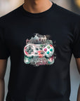 Button Mashing Legend Shirt – Funny Gamer Dad T-Shirt – Joystick Retro Gaming Tee – Fathers Day Gift – Video Game Gift for Him