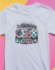 Button Mashing Legend Shirt – Funny Gamer Dad T-Shirt – Joystick Retro Gaming Tee – Fathers Day Gift – Video Game Gift for Him