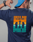 Chess Dad Just Like a Normal Dad But 3 Moves Ahead Shirt, Chess Lover Gift, Funny Dad T-Shirt, Chess Enthusiast Tee