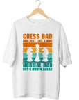 Chess Dad Just Like a Normal Dad But 3 Moves Ahead Shirt, Chess Lover Gift, Funny Dad T-Shirt, Chess Enthusiast Tee