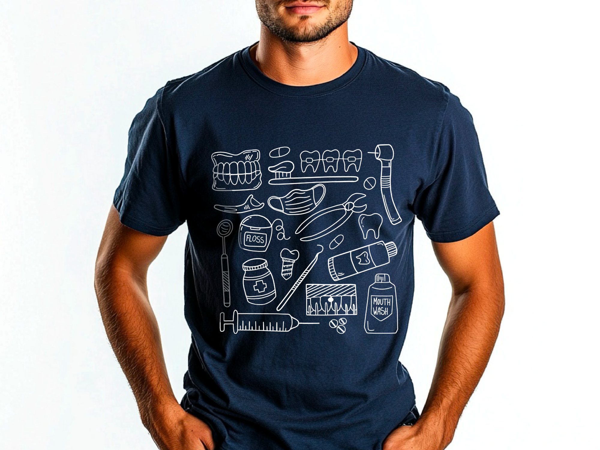 Funny Dental T-Shirt | Dentist Appreciation Gift | Teeth Shirt for Dental Assistants, Hygienists, and Dentistry Fans