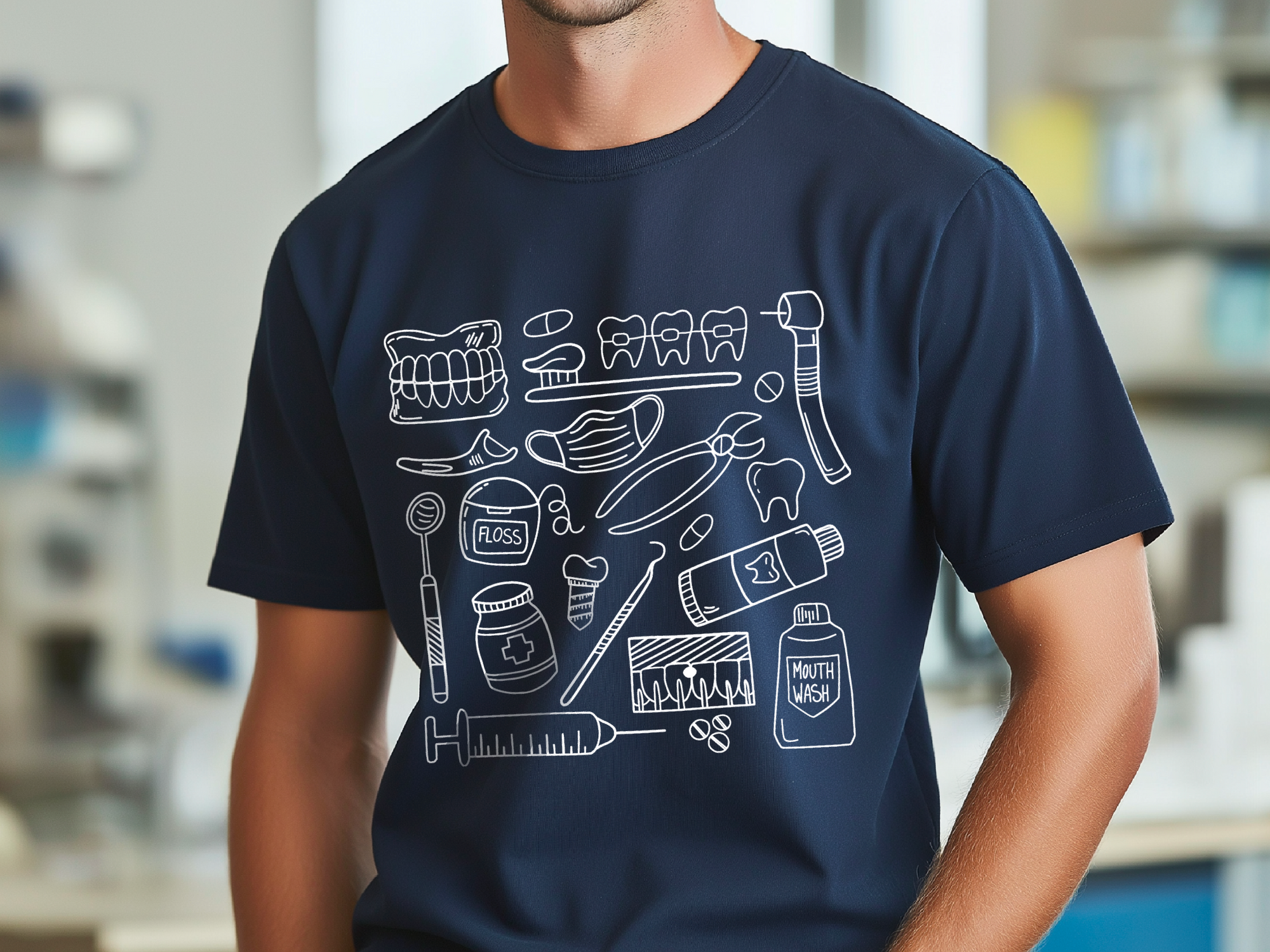 Funny Dental T-Shirt | Dentist Appreciation Gift | Teeth Shirt for Dental Assistants, Hygienists, and Dentistry Fans