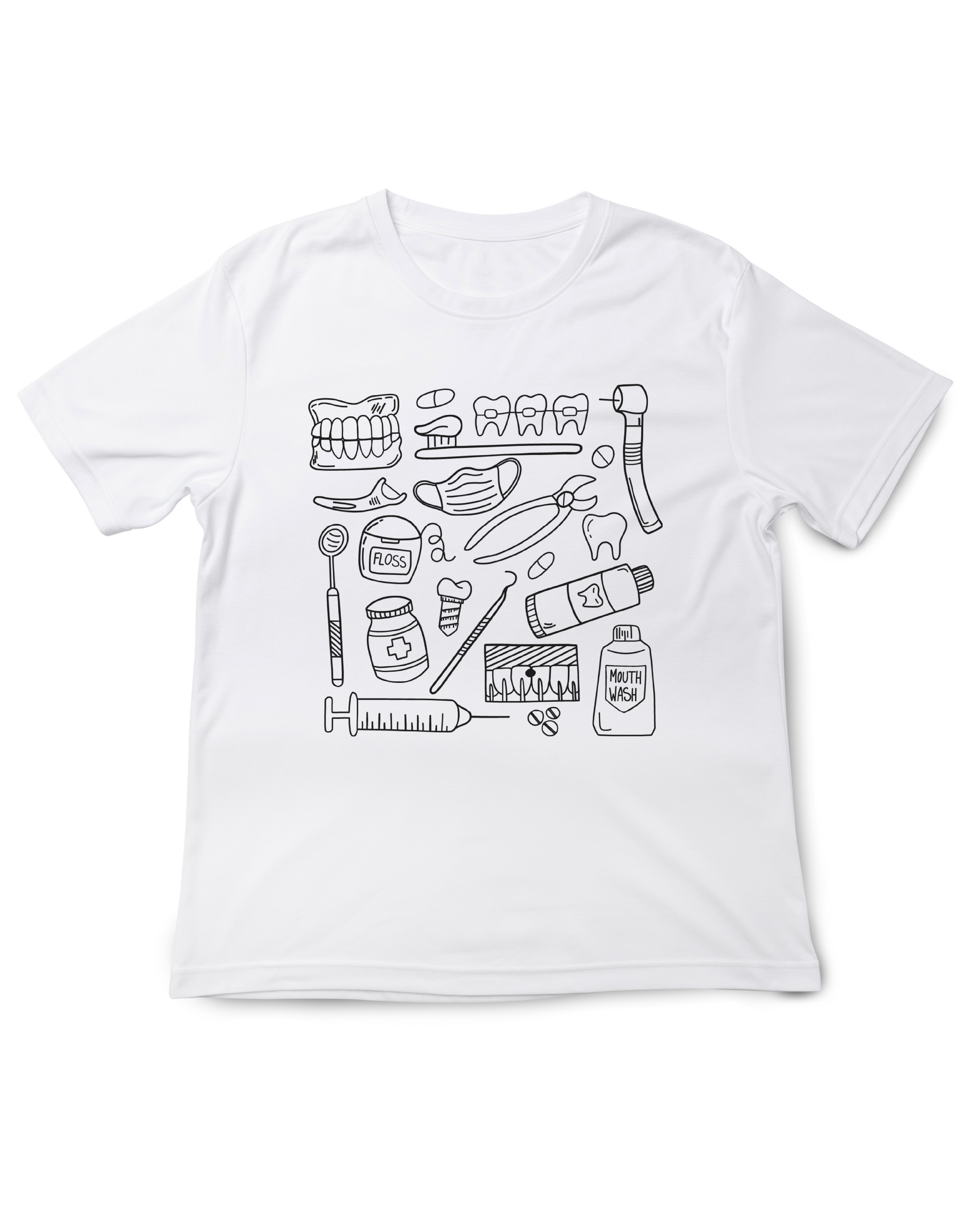 Funny Dental T-Shirt | Dentist Appreciation Gift | Teeth Shirt for Dental Assistants, Hygienists, and Dentistry Fans