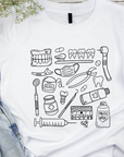 Funny Dental T-Shirt | Dentist Appreciation Gift | Teeth Shirt for Dental Assistants, Hygienists, and Dentistry Fans