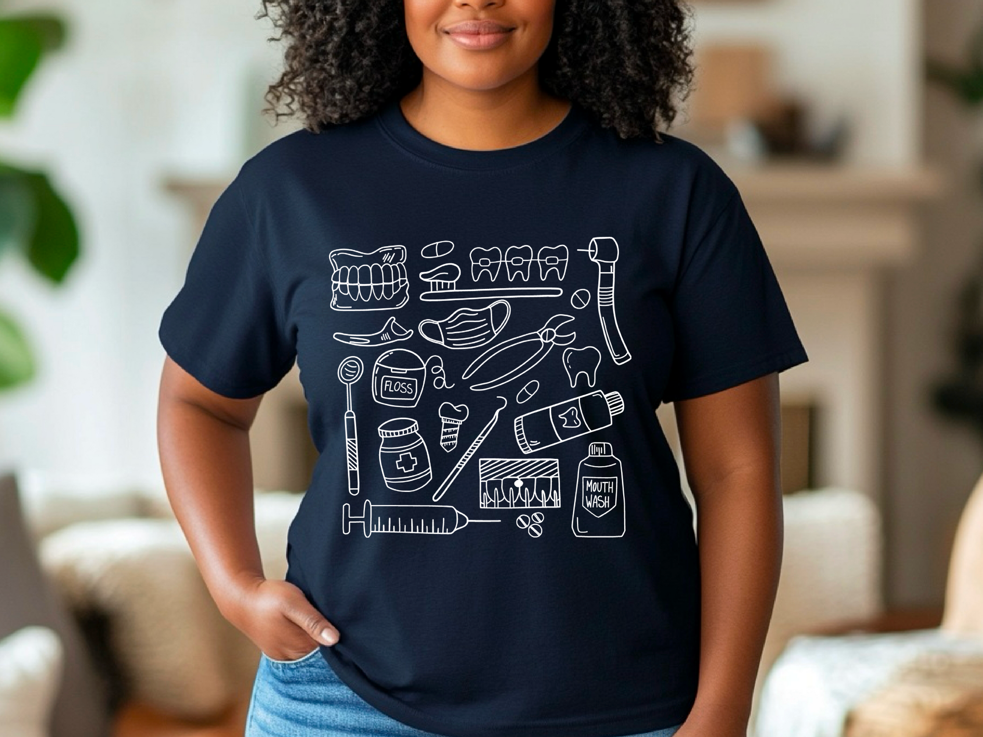 Funny Dental T-Shirt | Dentist Appreciation Gift | Teeth Shirt for Dental Assistants, Hygienists, and Dentistry Fans