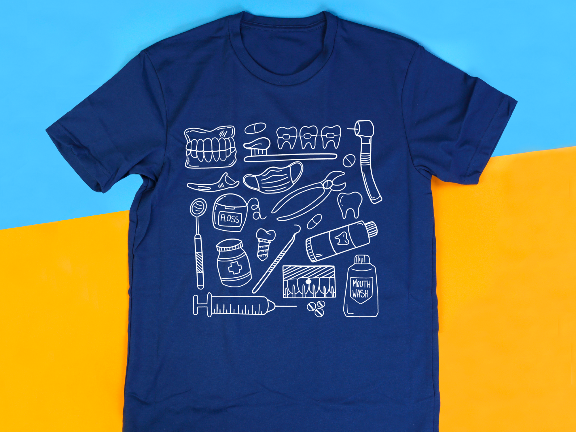 Funny Dental T-Shirt | Dentist Appreciation Gift | Teeth Shirt for Dental Assistants, Hygienists, and Dentistry Fans