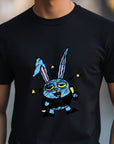Groom of the Year T-Shirt – Funny Drunk Groom Bunny Wedding Shirt – Bachelor Party Tee for Men – Hilarious Groom Gift Idea