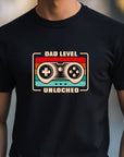 Dad Level Unlocked Gamer Svg, Funny New Dad Handheld Game Console Svg, Father's Day Png, Digital Download