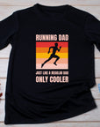 Cool Running Dad Shirt, Tank Top, Running Dad Gift, Gift For Running Dad, Fathers Day Marathon Dad, Runner Dad Tee, T-Shirt