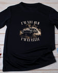 Funny Fathers Day Shirt – I'm Not Old I'm Classic – Vintage Car Dad Tee – Retro Gift for Him – Cool Car Lover Shirt