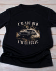 Funny Fathers Day Shirt – I'm Not Old I'm Classic – Vintage Car Dad Tee – Retro Gift for Him – Cool Car Lover Shirt