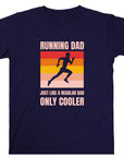 Cool Running Dad Shirt, Tank Top, Running Dad Gift, Gift For Running Dad, Fathers Day Marathon Dad, Runner Dad Tee, T-Shirt