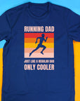 Cool Running Dad Shirt, Tank Top, Running Dad Gift, Gift For Running Dad, Fathers Day Marathon Dad, Runner Dad Tee, T-Shirt