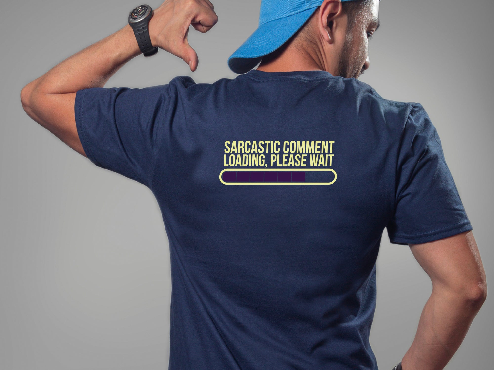 Fathers Day Sarcastic Comment Lading Please Wait, Dad Joke Loading Please Wait Shirt, Fathers Day Gifts, Sarcastic Dad Gifts, Mens T-Shirt