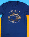 Funny Fathers Day Shirt – I'm Not Old I'm Classic – Vintage Car Dad Tee – Retro Gift for Him – Cool Car Lover Shirt
