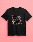 Frida Kahlo T-Shirt – Abstract Art Tee with Floral Details | Frida Fan Gift | Kahlo-Inspired Graphic Shirt | Unique Artistic T-Shirt